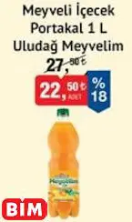 ULUDAĞ MEYVELİM MEYVELİ İÇECEK PORTAKAL